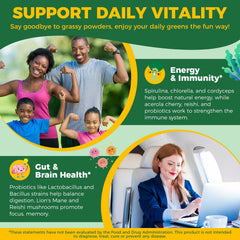 Probiotic and prebiotic fiber illustration