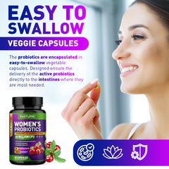 Probiotics for Women supporting digestive, immune, and vaginal health