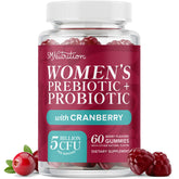 Hero image: Probiotics for Women with Prebiotics and Cranberry Berry Gummies – 60 count