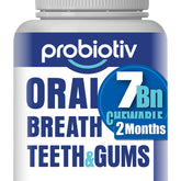 Probiotiv Oral Probiotics chewable tablet on white background
