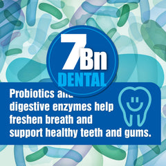 Close-up of Probiotiv chewable probiotic for fresh breath