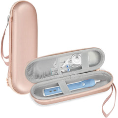 ProCase Rose Gold travel case for Oral-B and Pro SmartSeries with zipper