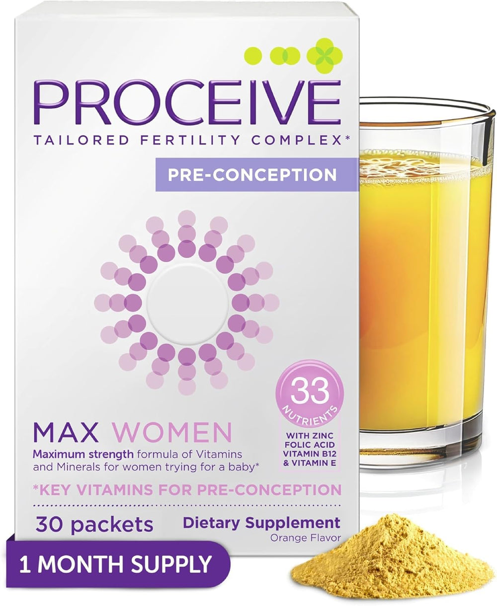 Usage instructions for daily Proceive Max Women packets