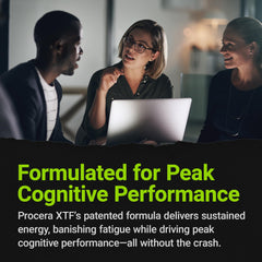 Procera XTF label detail highlights AVH blend for brain health