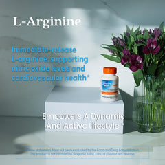 Note about heat exposure during delivery for L-Arginine product