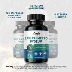 Product label showing 120 capsules