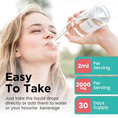 Vegan non-GMO glutathione supplement label