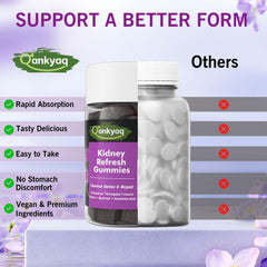 Product label illustrating kidney health benefits