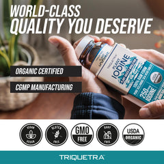 Product packaging and label for Iodine Plus