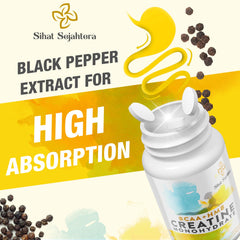 Product label highlighting safety and quality