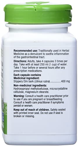 Nature's Way Slippery Elm Bark 2-pack packaging