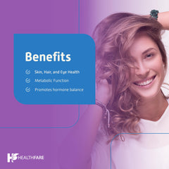 Healthfare Pantothenic Acid packaging box – 2 pack