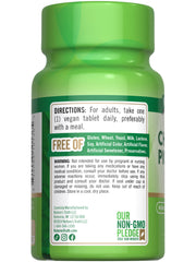 Product packaging displayed on store shelf