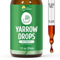 KingHealth Yarrow tincture packaging and bottle