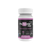 Front view of Proferrin Clear 30-count bottle