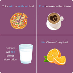 Packaging showing 90 tablets for Proferrin ES
