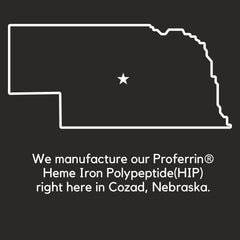 Person taking Proferrin Forte tablet with a meal