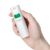 Portable bad breath tester with LCD screen and backlit display