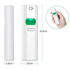 Device dimensions 32 x 105 x 18 mm for pocket travel
