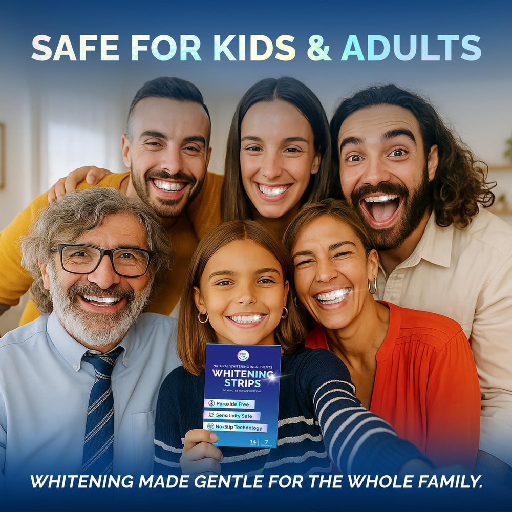 At home professional whitening results banner