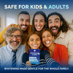 At home professional whitening results banner