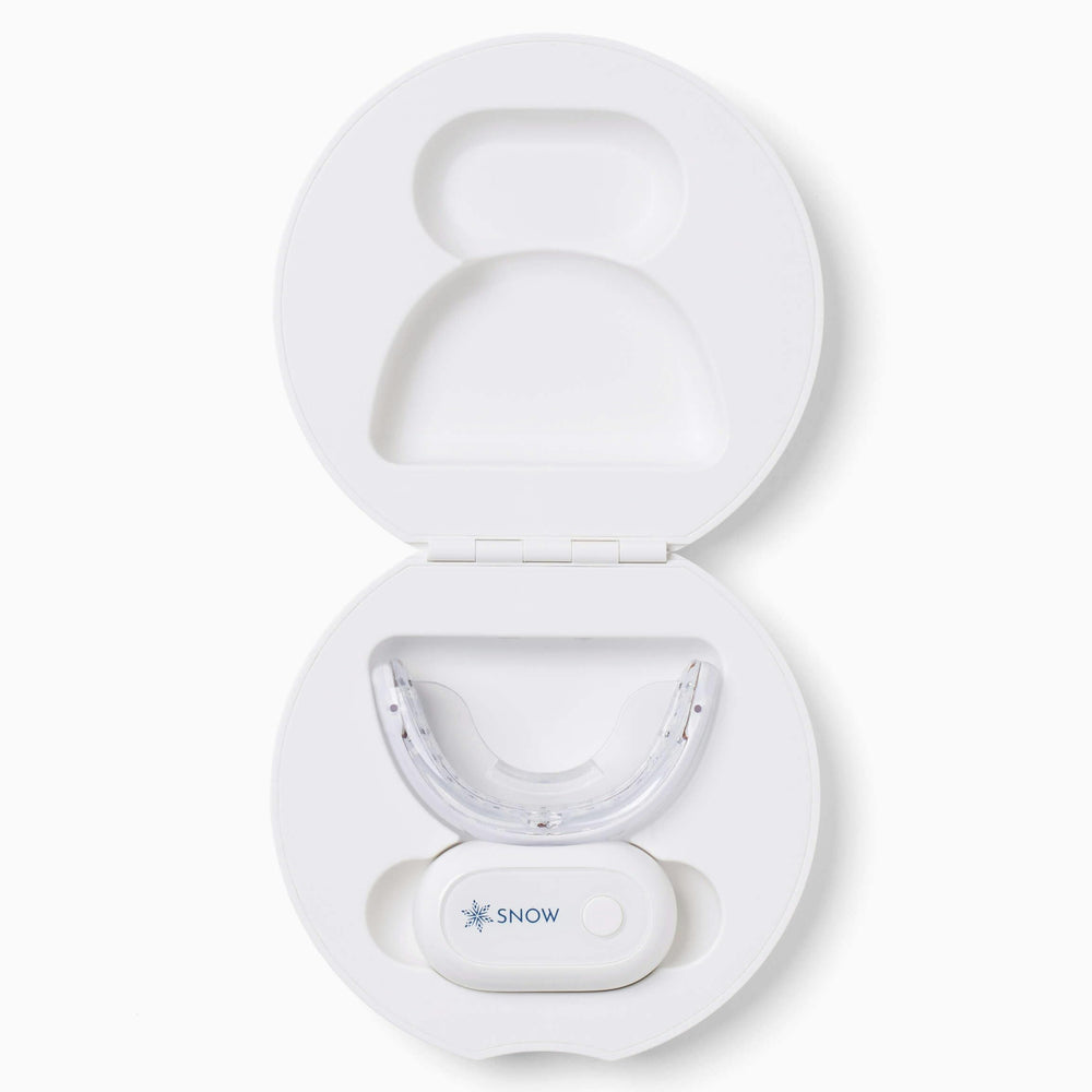 Professional-level whitening results demonstration