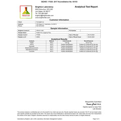 Supplement facts panel and serving size
