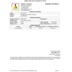 Natural color variation of trans-resveratrol powder from white to cream