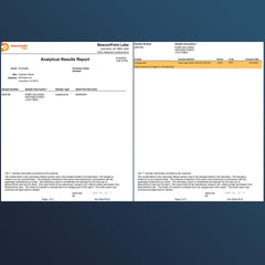 Laboratory testing and purity certificates for ProHealth collagen