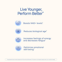 Front label view of ProHealth NMNH supplement