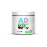 Project AD front tin photo showing product branding and servings benefit