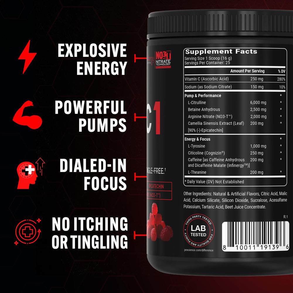 NO3-T arginine nitrate nitric oxide blend