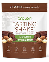 Prolon chocolate drink mix packet with low-sugar, nutrient-dense support