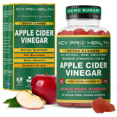 Promethean Wellness ACV Pro Gummies kitchen scene with sugar-free lifestyle idea.