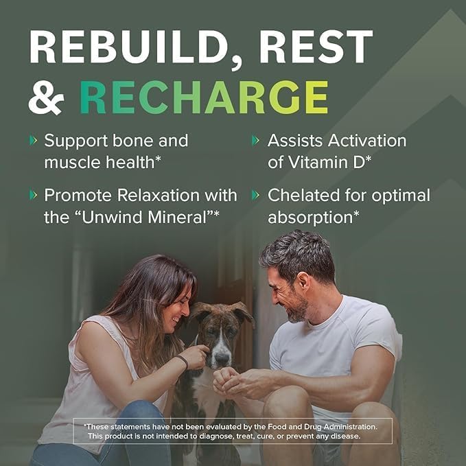 Chelated magnesium for high absorption