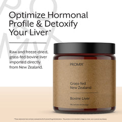 Close-up of ProMix liver capsules
