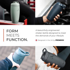 Promixx Pursuit integrated agitator ensures smooth mixing without rattling.