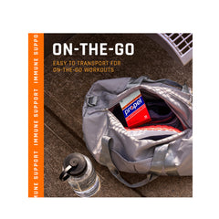 Packaging and sachet of Propel Immune Support Powder Lemon Blackberry