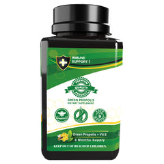 Propolis extract and capsules product setup