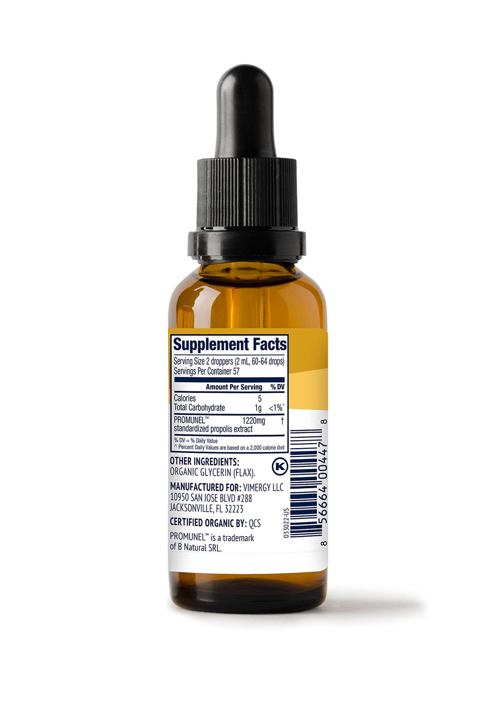 Purified propolis extract and polyphenol icons