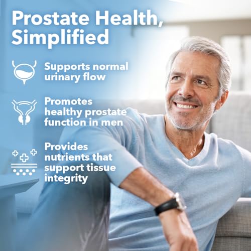 Close-up of Pros-T bottle and capsules