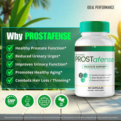 Maximum strength Prostafense label on bottle