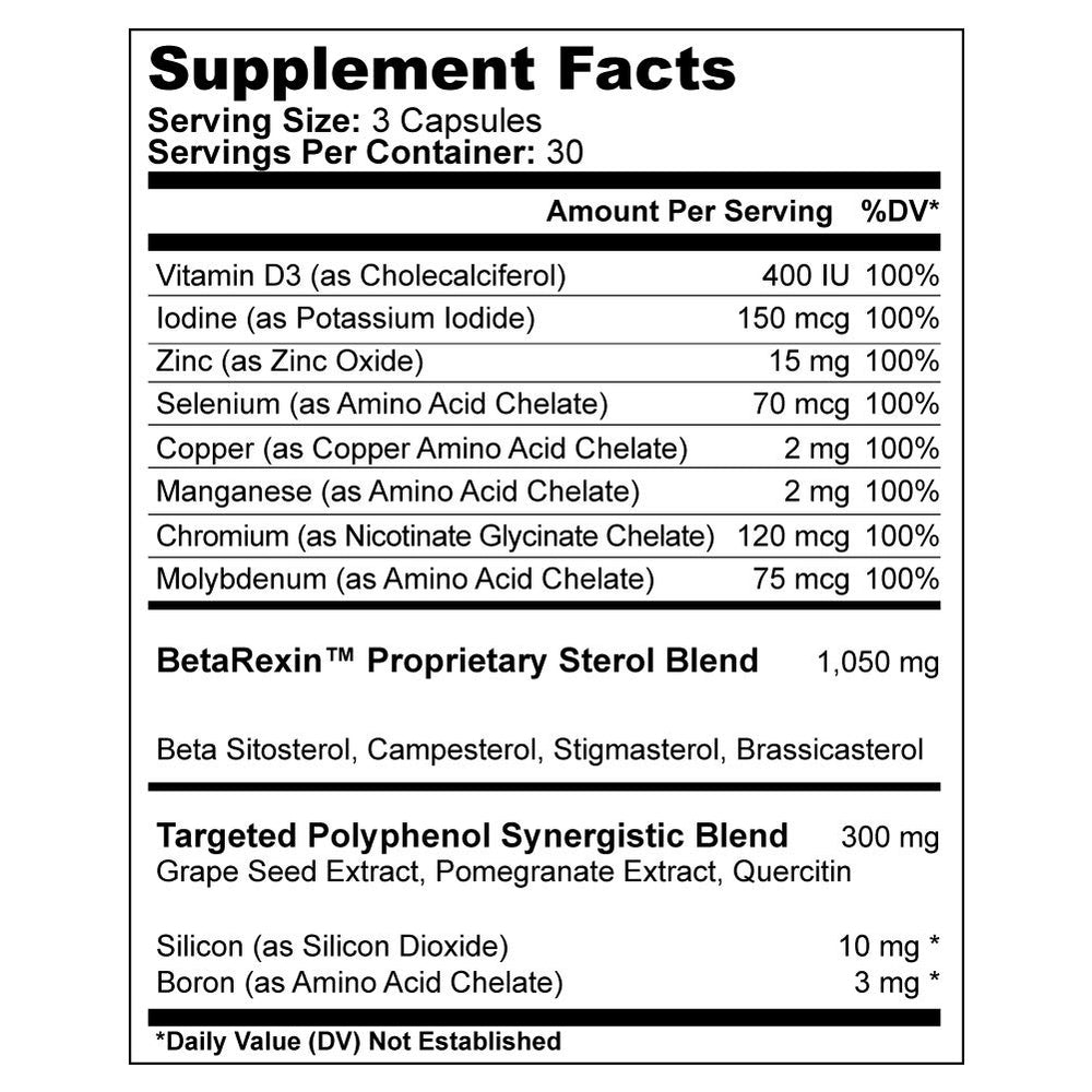 ProstaGenix bottle close-up - multiphase formula