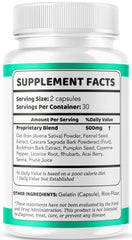 ProstaPrime Pro Capsules arranged with a glass of water