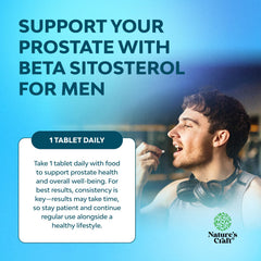 Prostate health supplement for men packaging