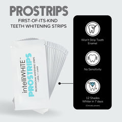 Prostrips Super-Grip technology strips adhere to teeth