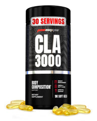 PROSUPPS CLA 3000 bottle front view supports lean physique goals.