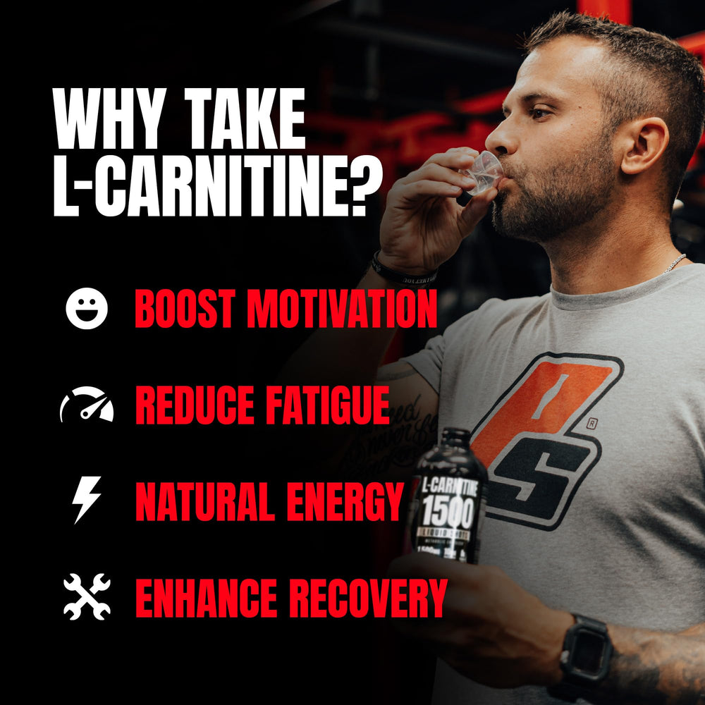 Back nutrition panel of PROSUPPS L-Carnitine Liquid 1500 Berry