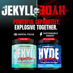 Gym scene with athletes using Mr Hyde Xtreme pre-workout