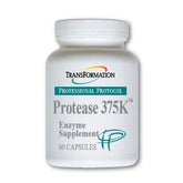 Protease 375K enzyme blend bottle with label